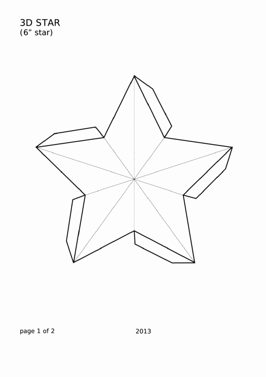 1 Inch Star Template Awesome 49 Star Templates Free to In Pdf