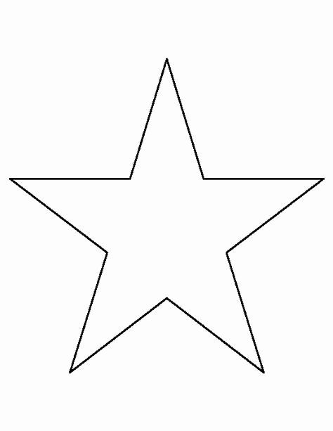 1 Inch Star Template New Best 25 Star Template Printable Ideas On Pinterest