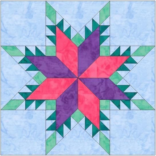10 Inch Star Template Inspirational Feathered Lemoyne Star 10 Inch Paper Piecing Foundation