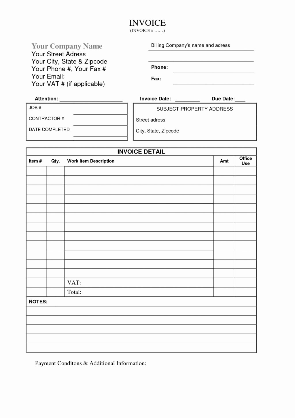 1099 Invoice Template Awesome Lawn Care Payment Plan Colorado Springs Colorado – Best