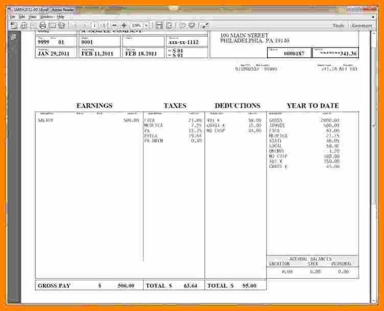 1099 Pay Stub Template Excel Best Of 5 1099 Pay Stub Template Excel