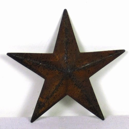 2 Inch Star Beautiful Rusty Tin Cutouts 3 Inch Stars Shapes Craft Supplies