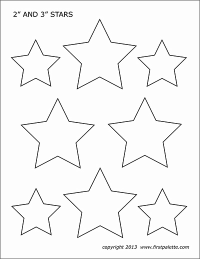 2 Inch Star Lovely Stars