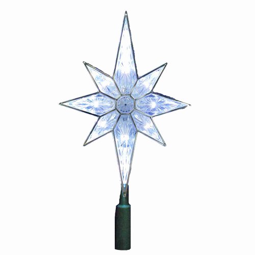 2 Inch Star New Kurt Adler 10 Light 10 1 2 Inch Clear Led 8 Point Star