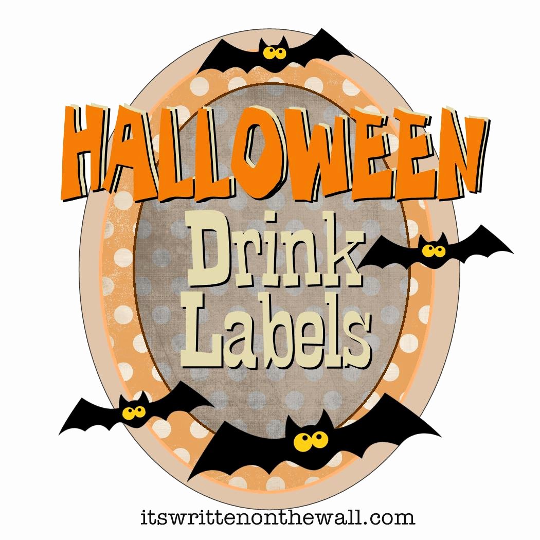 2 Liter Bottle Label Template Elegant Halloween Drink Label – Festival Collections