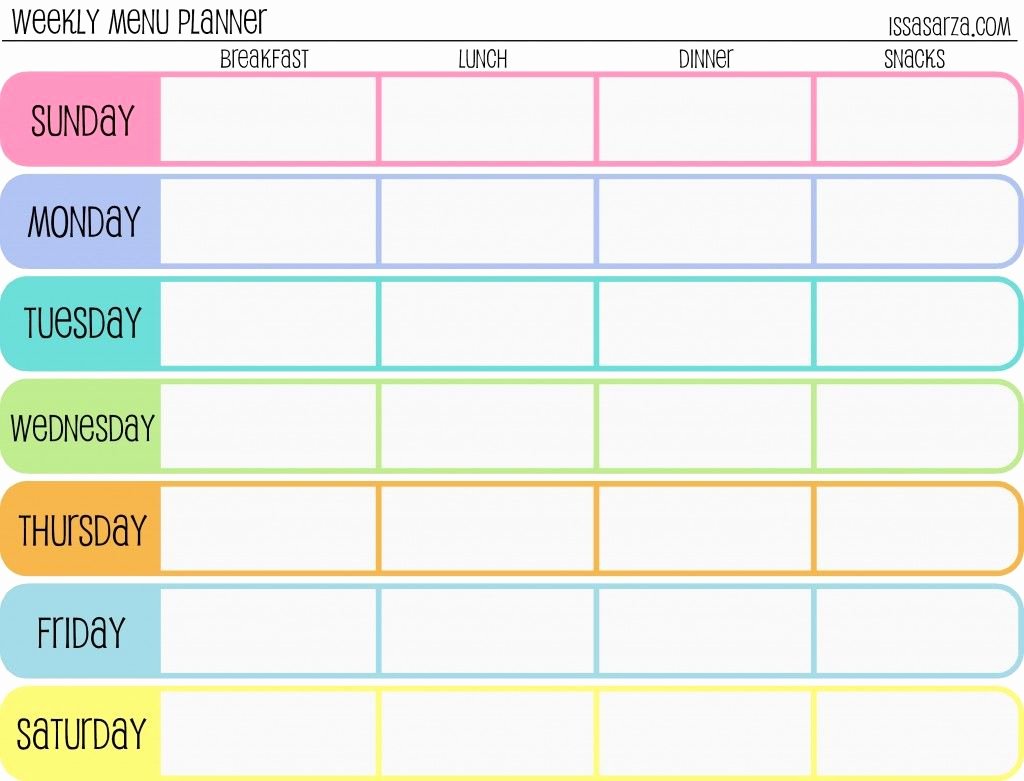 2 Week Schedule Template Fresh Pin by Debbie Erickson On organization