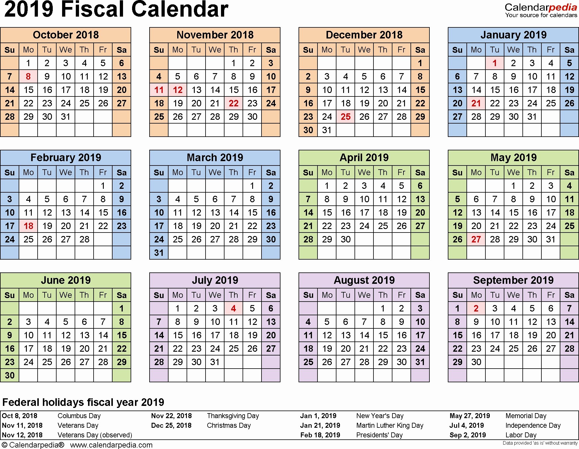 2019 Biweekly Payroll Calendar Excel Awesome 2019 Pay Period Calendar Government