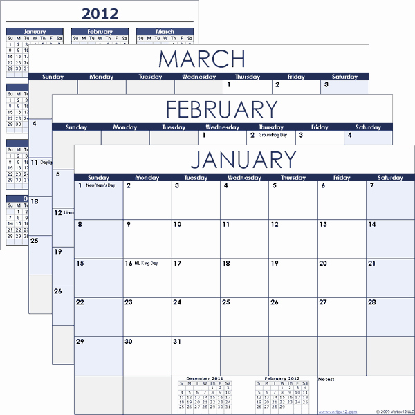 2019 Biweekly Payroll Calendar Excel Unique Excel Calendar Template for 2019 and Beyond