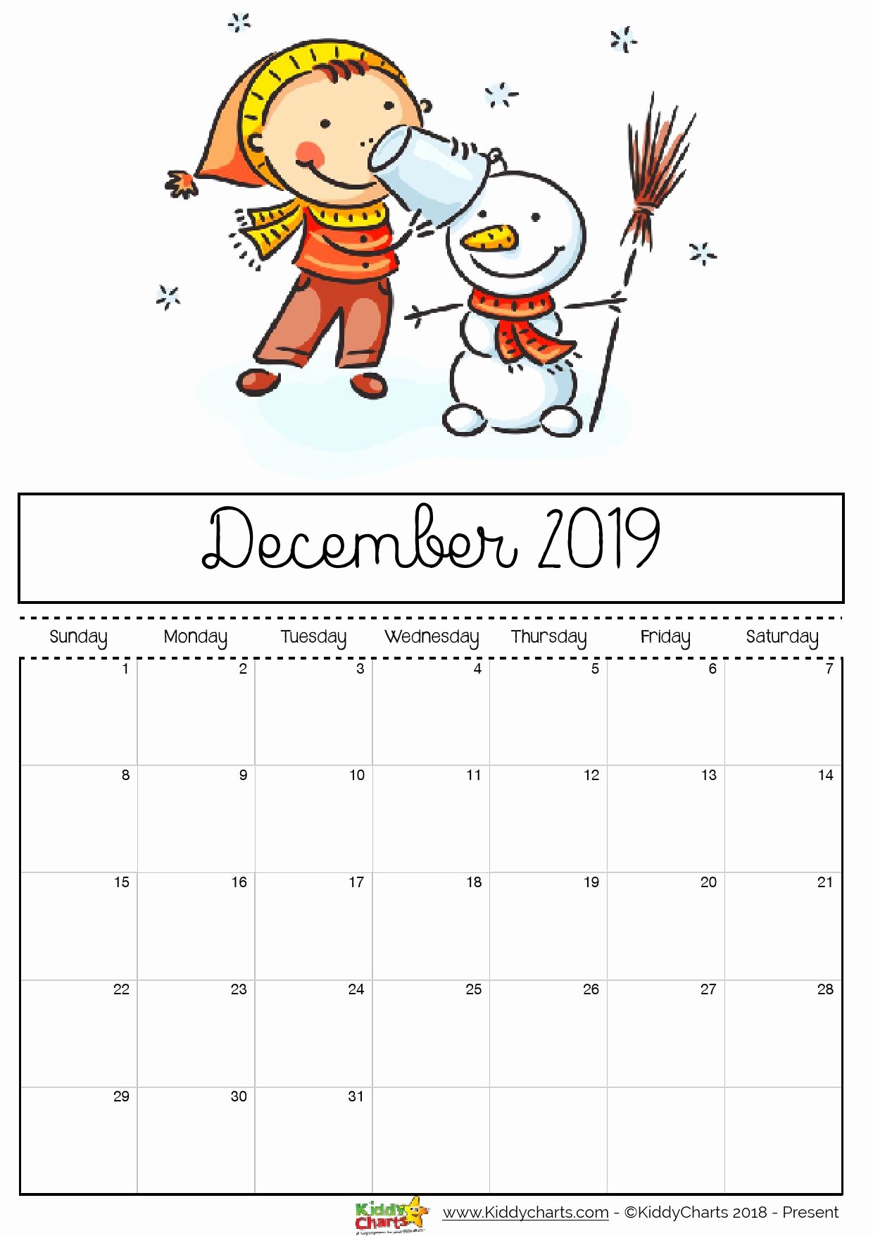 2019 Cute Calendar Printable Luxury Free Printable 2019 Calendar Print Yours Here