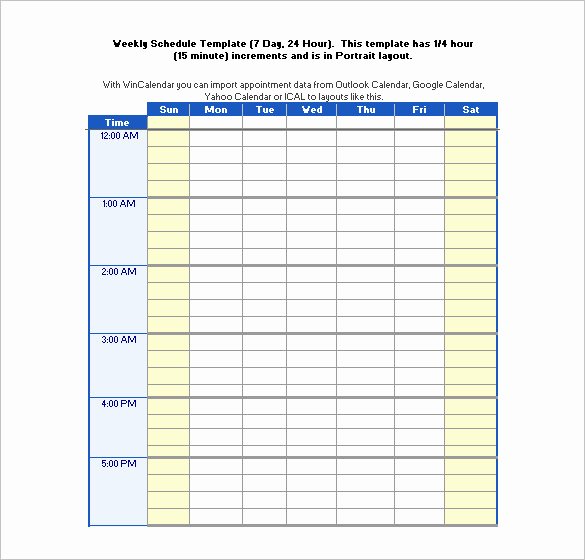 24 Hour Schedule Template Lovely 22 24 Hours Schedule Templates Pdf Doc Excel