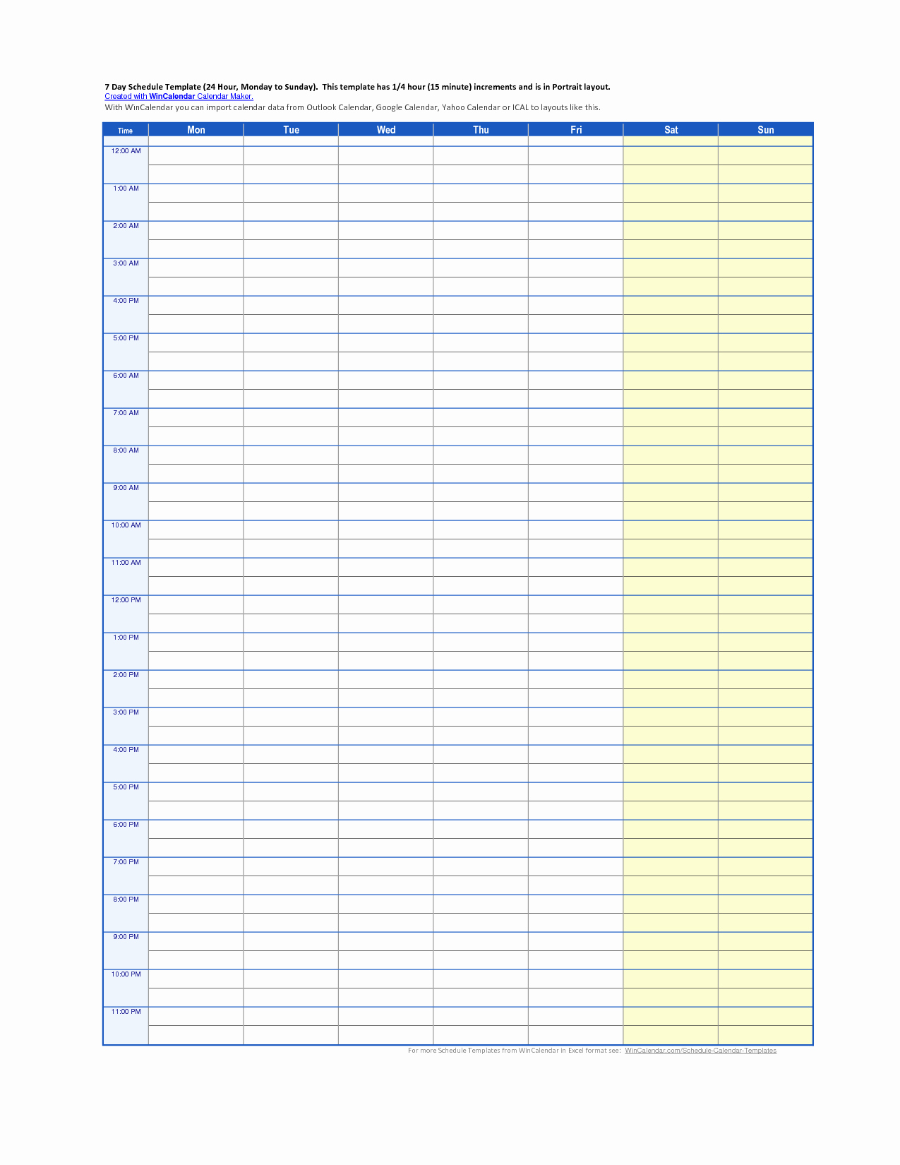 24 Hour Schedule Template Unique 24 Hour Day Schedule Template Genny