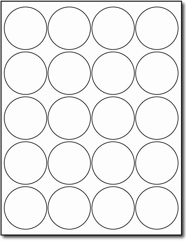 3 Inch Circle Template Printable Best Of 2 Inch Round Label Template