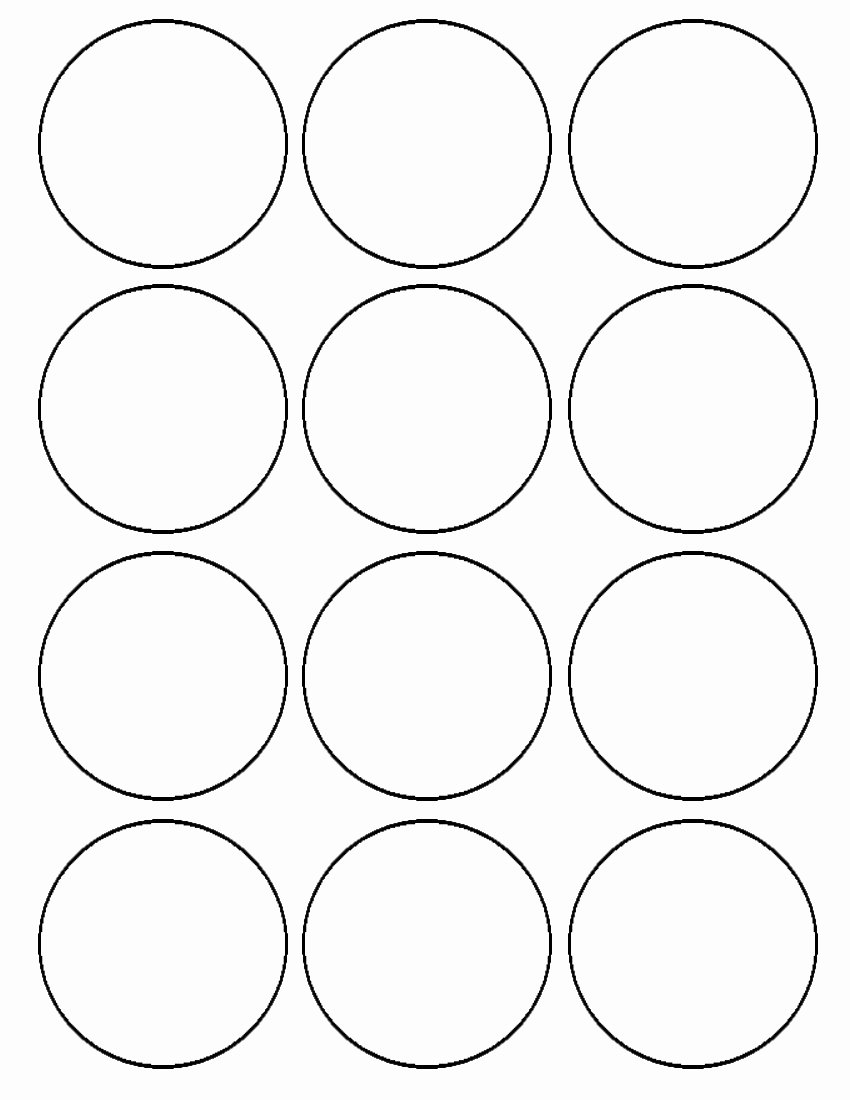 3 Inch Circle Template Printable