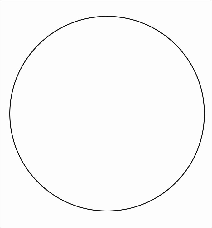 3 Inch Circle Template Printable Unique Circle Template Printable