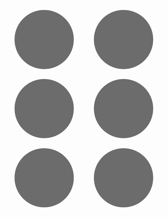 3 Inch Diameter Circle Template Best Of Psd Template 6 Circles 3 Inch Diameter by Eccentricocean