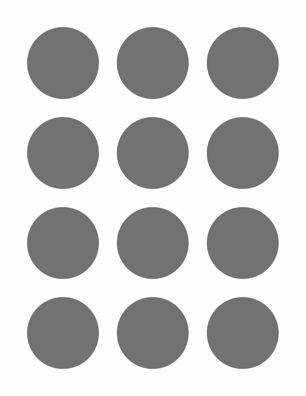 3 Inch Diameter Circle Template Fresh Psd Template 12 Circles 2 Inch Diameter From
