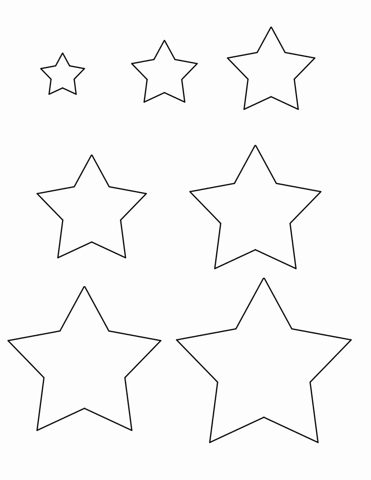 3 Inch Star Template Fresh Pin by Ella On Diy Templates