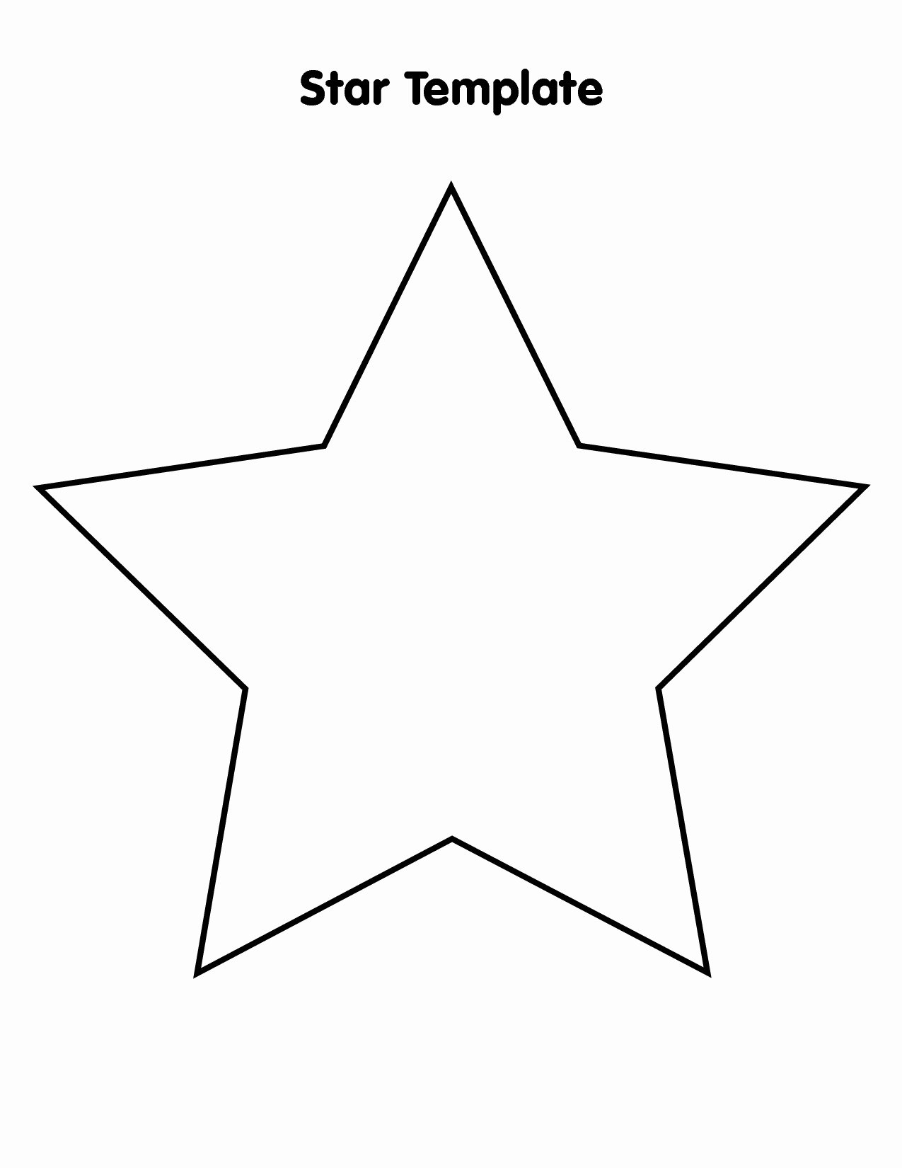 3 Inch Star Template Fresh Star Template Printable Cliparts