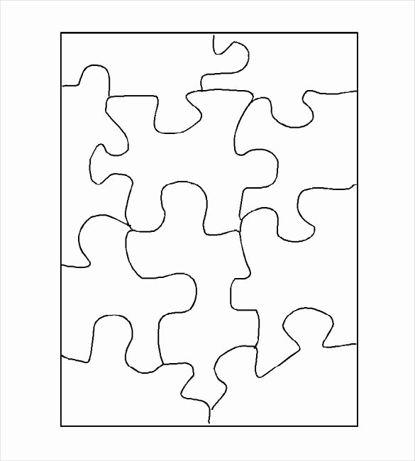 30 Piece Puzzle Template Fresh Jigsaw Worksheet Template the Best Worksheets Image