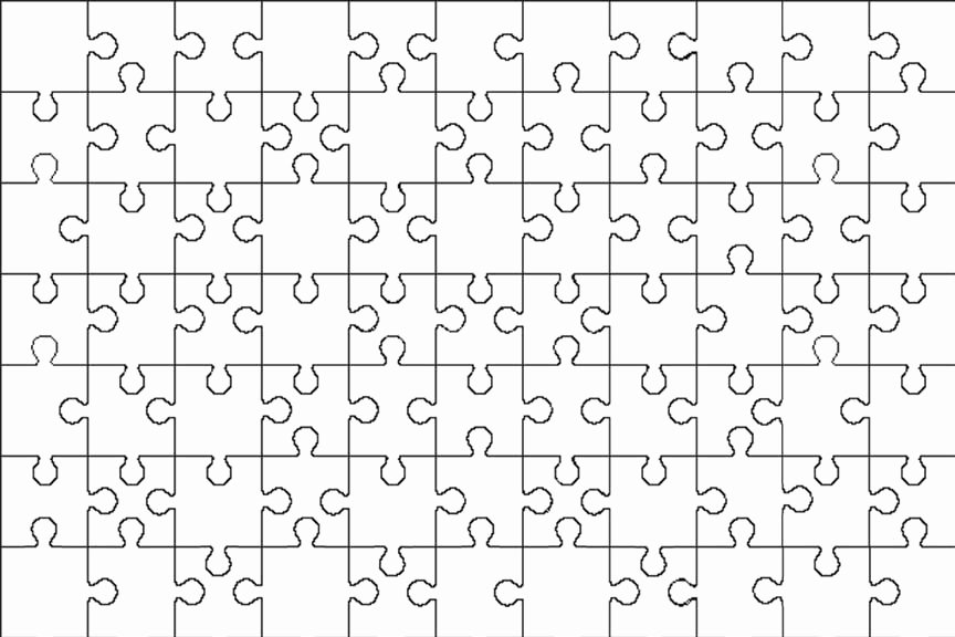 30 Piece Puzzle Template New Best S Of Puzzle Template 8 5 X 11 Puzzle Piece