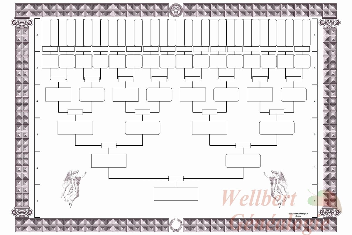 5 Generation Family Tree Template Excel Inspirational Family Tree Template Printable