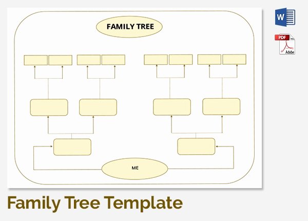 5 Generation Family Tree Template Excel Luxury 25 Family Tree Templates Free Sample Example format