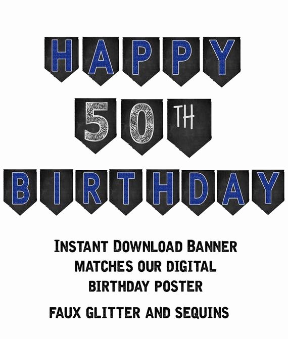 50th Birthday Banner Ideas Lovely 50th Birthday Banner 50th Birthday Party Decorations 50th