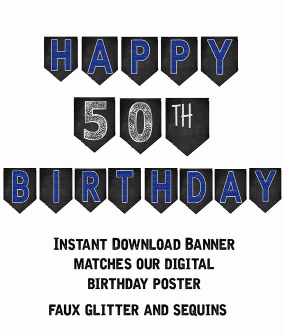 50th Birthday Banner Ideas Lovely 50th Birthday Banner 50th Birthday Party Decorations 50th