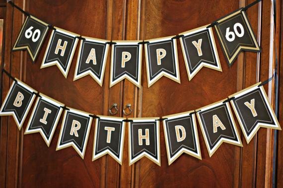 50th Birthday Banner Ideas Lovely 60th Birthday Party Banner Milestone Birthday Party