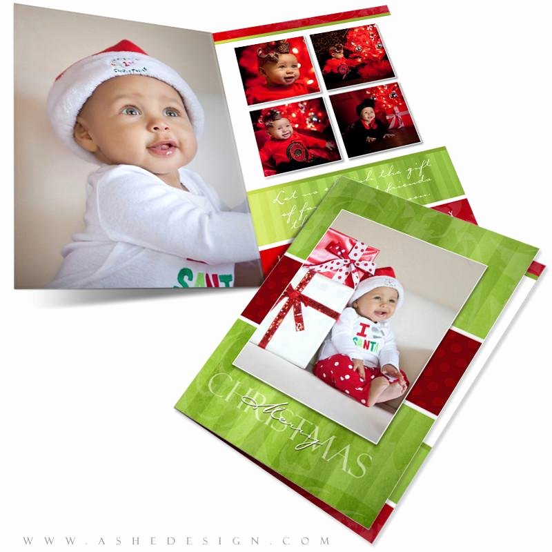 5x7 Folded Card Template for Word Fresh Christmas Card 5x7 Folded Merry &amp; Bright – ashedesign