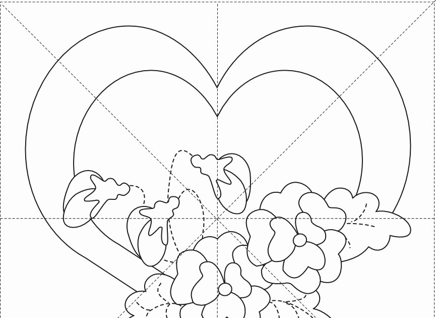 6 Inch Heart Template Elegant Peck S Pieces Romance Series Free Applique Pattern