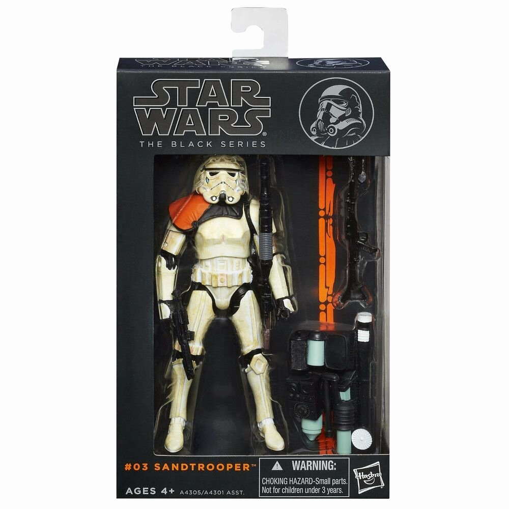 6 Inch Star New Star Wars Black Series Wave 1 03 Sandtrooper 6&quot; Figure