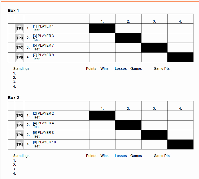 6 Team 3 Game Guarantee Bracket Best Of Round Robin tourney 4 Teams