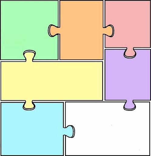 8 Piece Puzzle Template Awesome 17 Best Images About Puzle On Pinterest