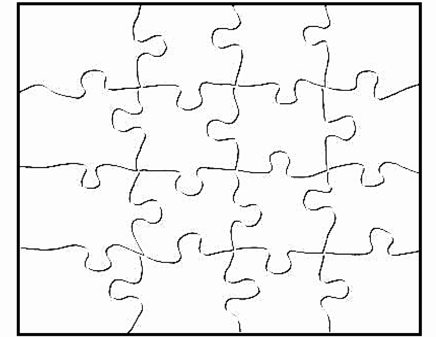 8 Piece Puzzle Template Beautiful Best S Of Puzzle Template 8 5 X 11 Puzzle Piece