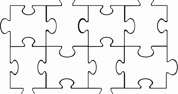 8 Piece Puzzle Template Lovely Puzzle Pieces Puzzle Piece Template and Puzzles On Pinterest