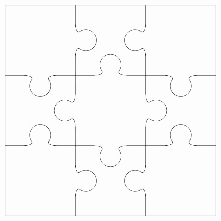 8 Piece Puzzle Template New 8 Best Puzzle Book Report Images On Pinterest