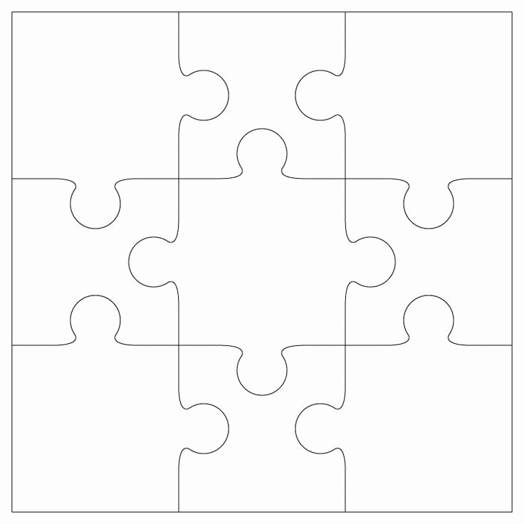 8 Piece Puzzle Template New 8 Best Puzzle Book Report Images On Pinterest