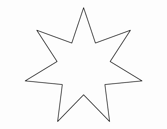 8 Point Star Template Printable Best Of Pin by Muse Printables On Printable Patterns at