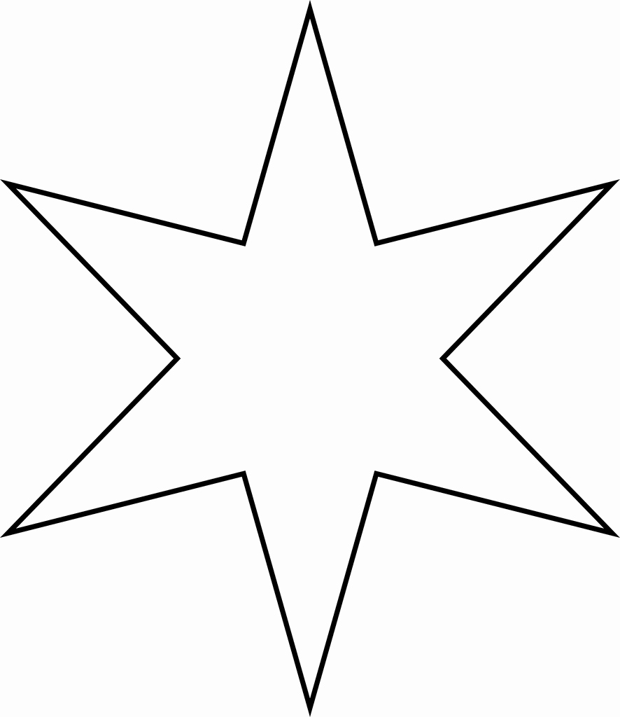 8 Point Star Template Printable Luxury Printable Star Pattern Template Clipart Best