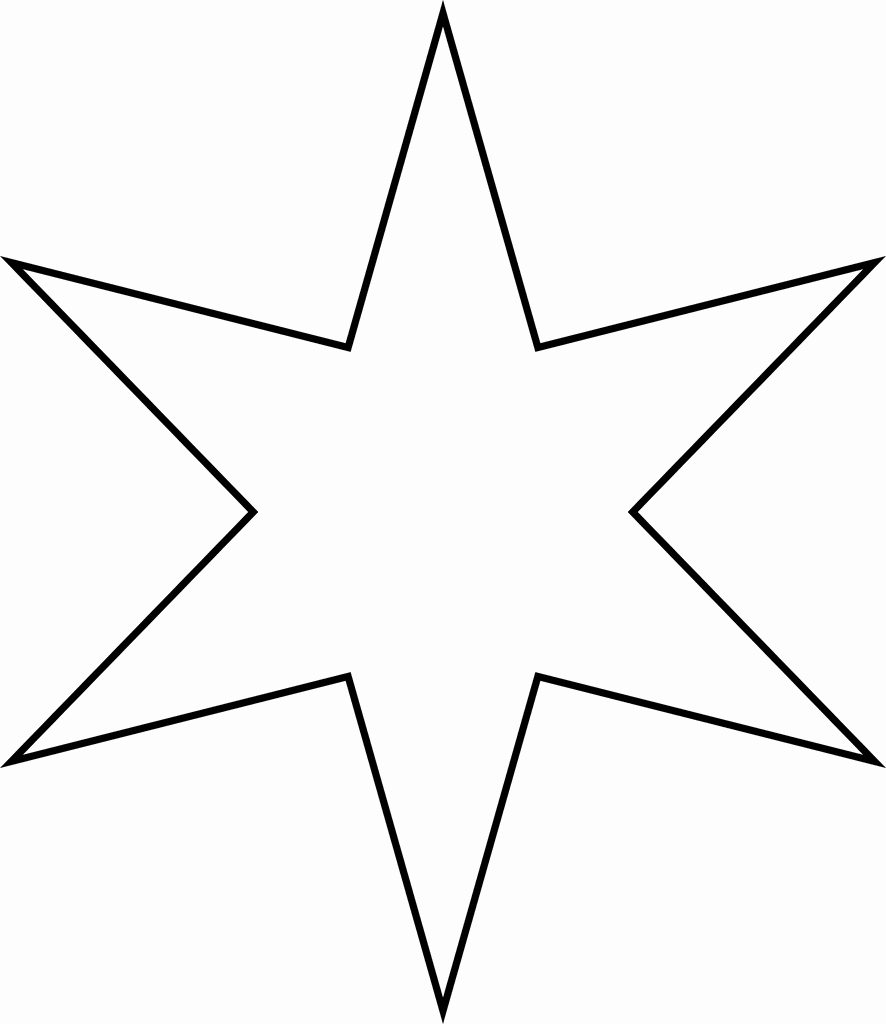 8 Point Star Template Printable Luxury Printable Star Pattern Template Clipart Best
