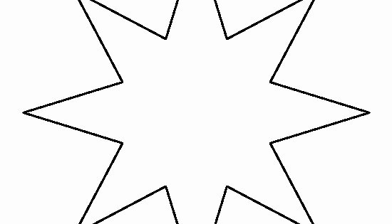 8 Point Star Template Printable New Eight Point Star Pattern Use the Printable Outline for