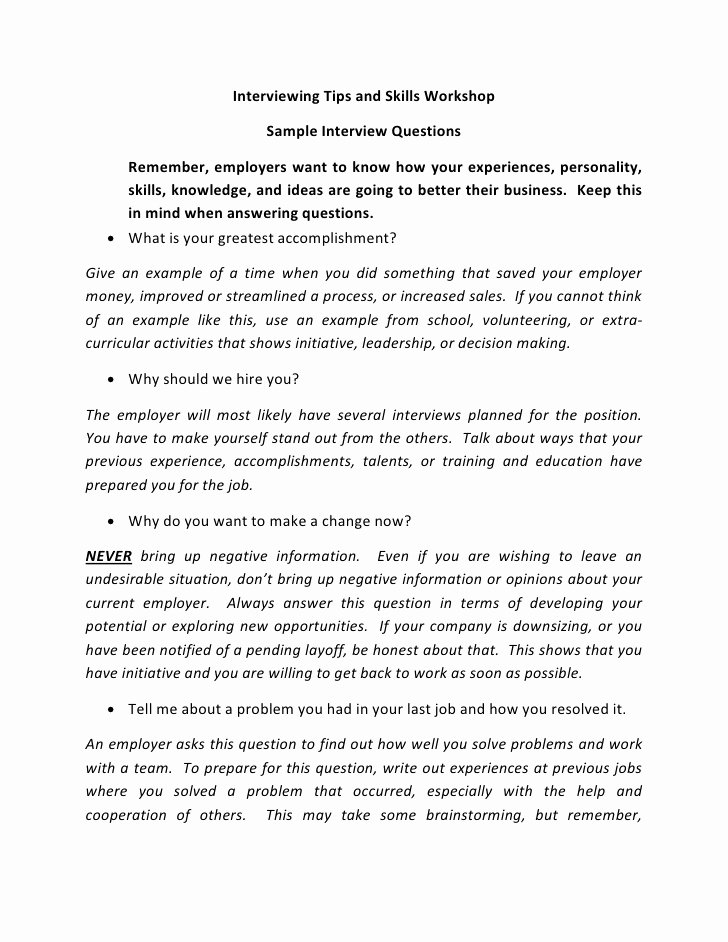 About Me Paper Example Elegant Sample Interview Questions and Keywords