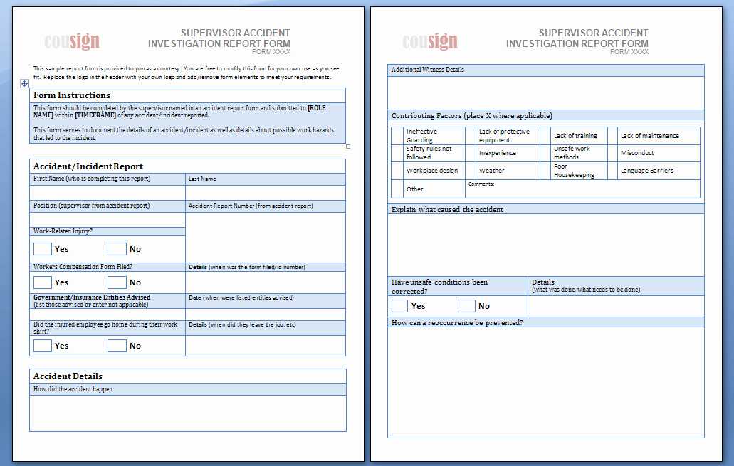 Accident Report form Pdf Best Of these Sample Accident Report forms are Free to Use and Share