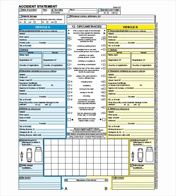 Accident Report Template Word Lovely 23 Sample Accident Report Templates Word Docs Pdf