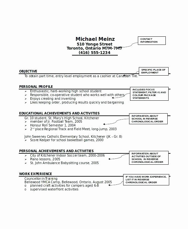 Activities Resume Template Elegant 42 Extra Curricular Activities Examples for Resume