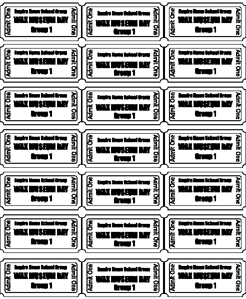 Admit One Ticket Printable Fresh Admit E Ticket Clip Art at Clker Vector Clip Art