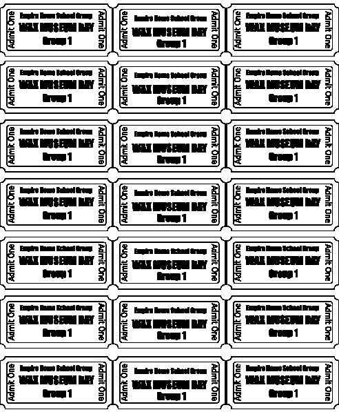 Admit One Ticket Printable Fresh Admit E Ticket Clip Art at Clker Vector Clip Art