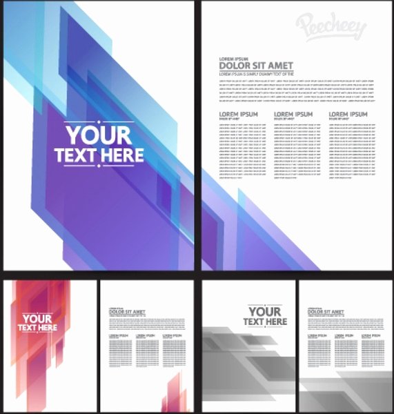 Adobe Illustrator Brochure Template Beautiful Brochure Template Free Vector In Adobe Illustrator Ai