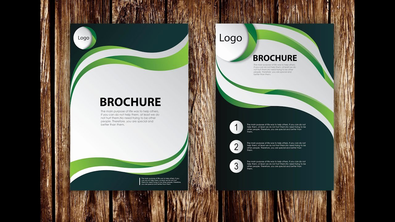 Adobe Illustrator Brochure Template Elegant How to Design Brochure Vector Using Adobe Illustrator